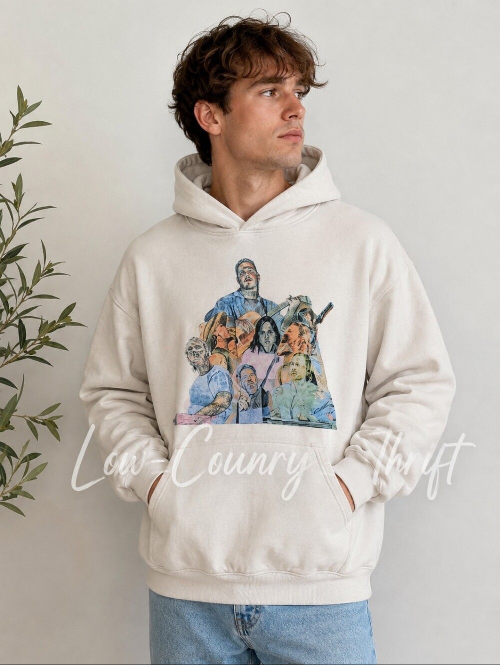 Zach Bryan Quittin Time 2024 Tour Hoodie Men's M Unisex Band Merch